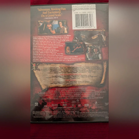 The Pirates Of The Caribbean The Curse Of The Black Pearl (EUC) - Picture 2 of 4